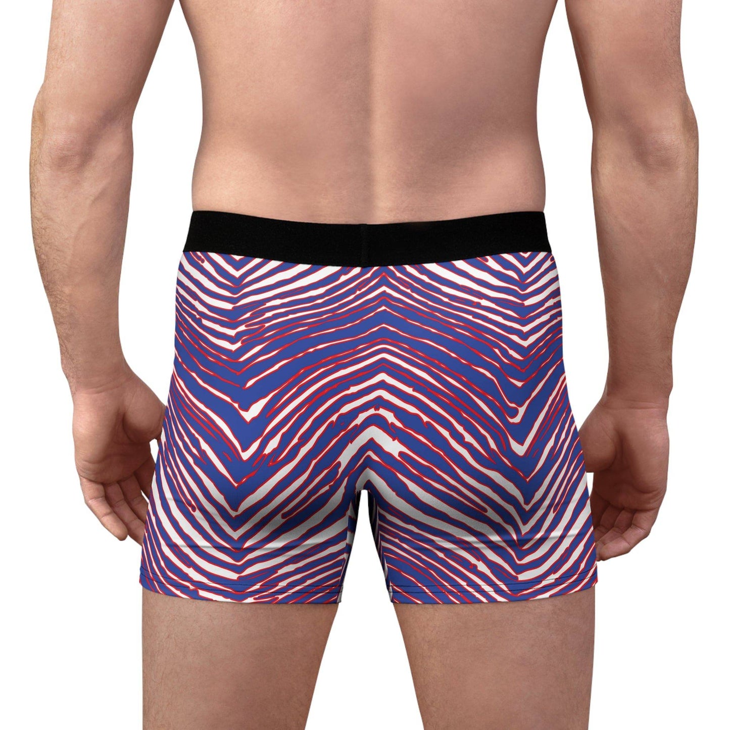 Buffalo Football Pattern Men's Boxer Briefs - Bflo Thread Co.