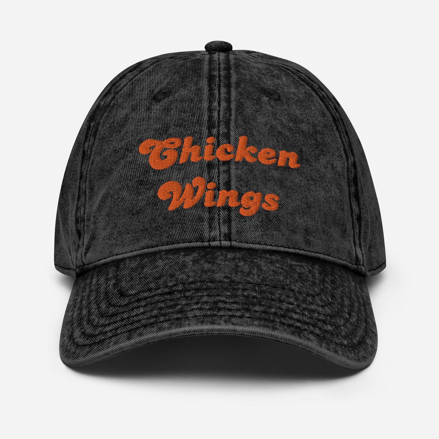 Chicken Wings Embroidered Vintage Baseball Hat - Bflo Thread Co.