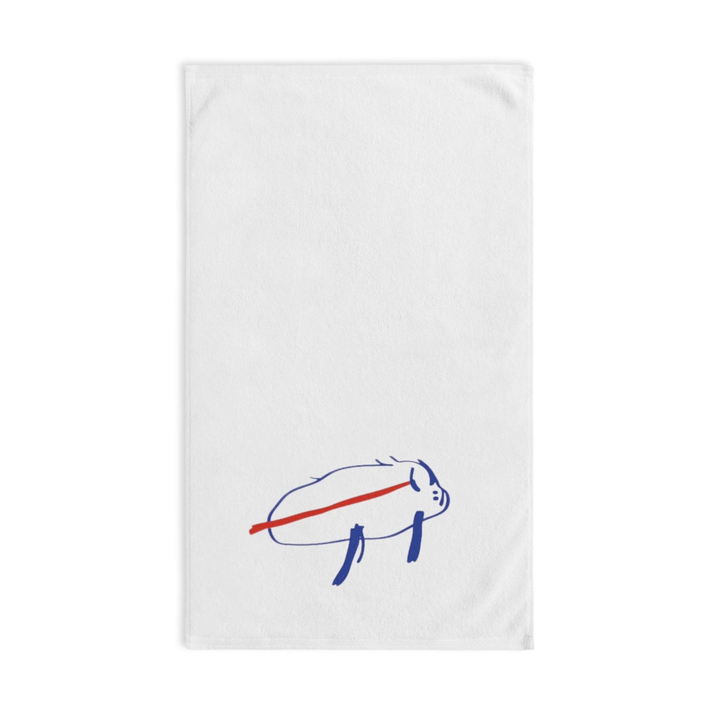 Josh Allen Potato Drawing Hand Towel - Bflo Thread Co.