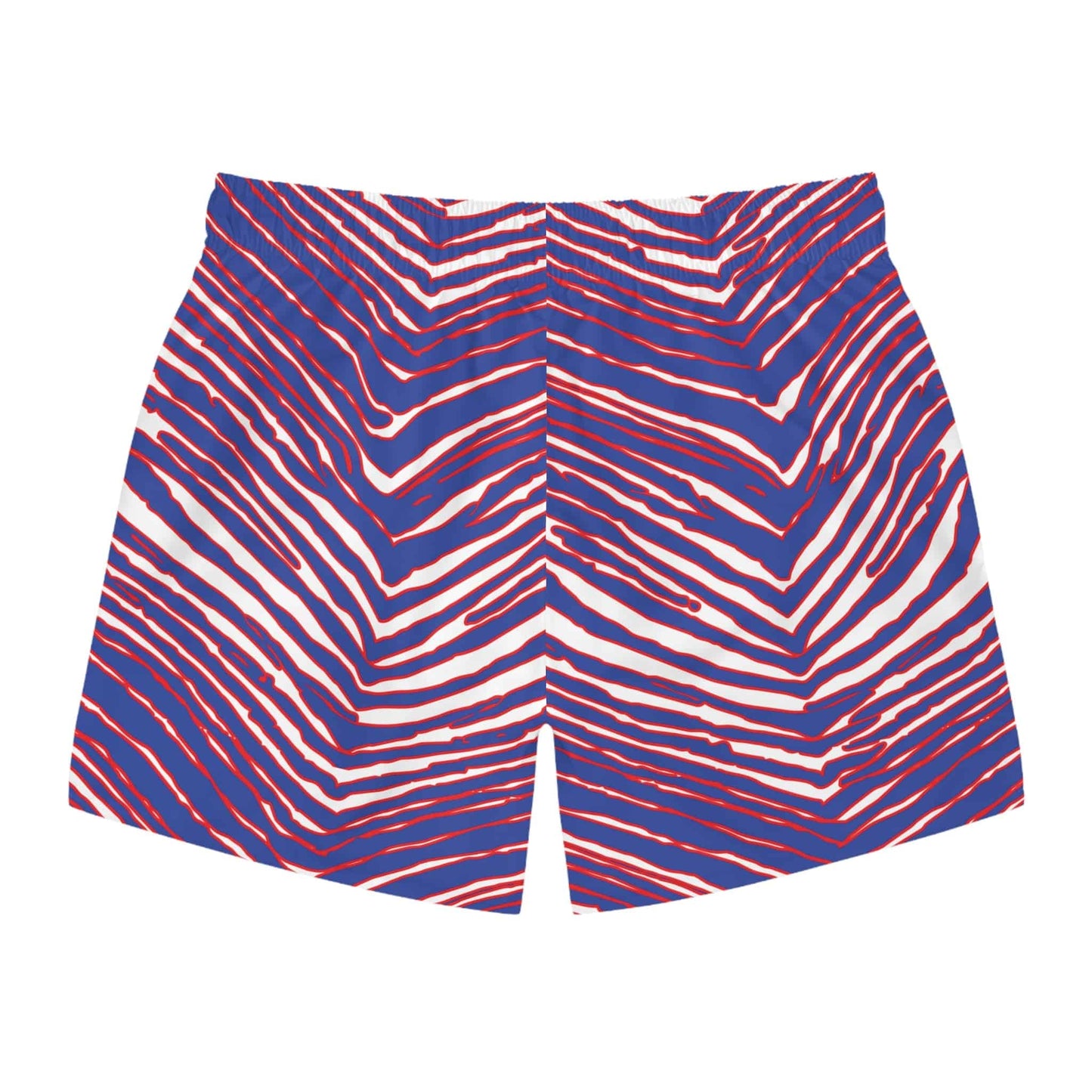 Buffalo Football Pattern Swim Trunks - Bflo Thread Co.