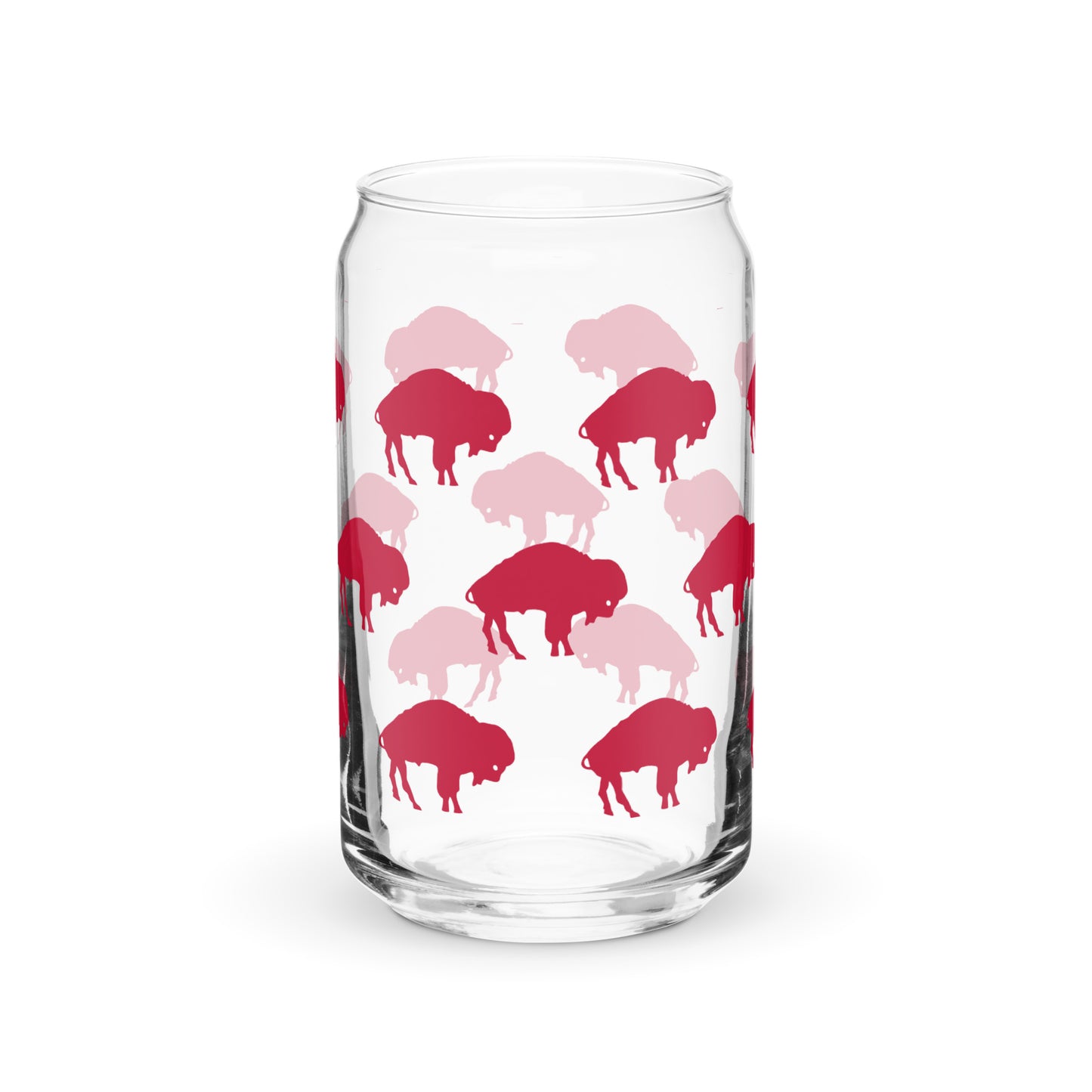Buffalo Can-Shaped Glass 16 oz. - Bflo Thread Co.