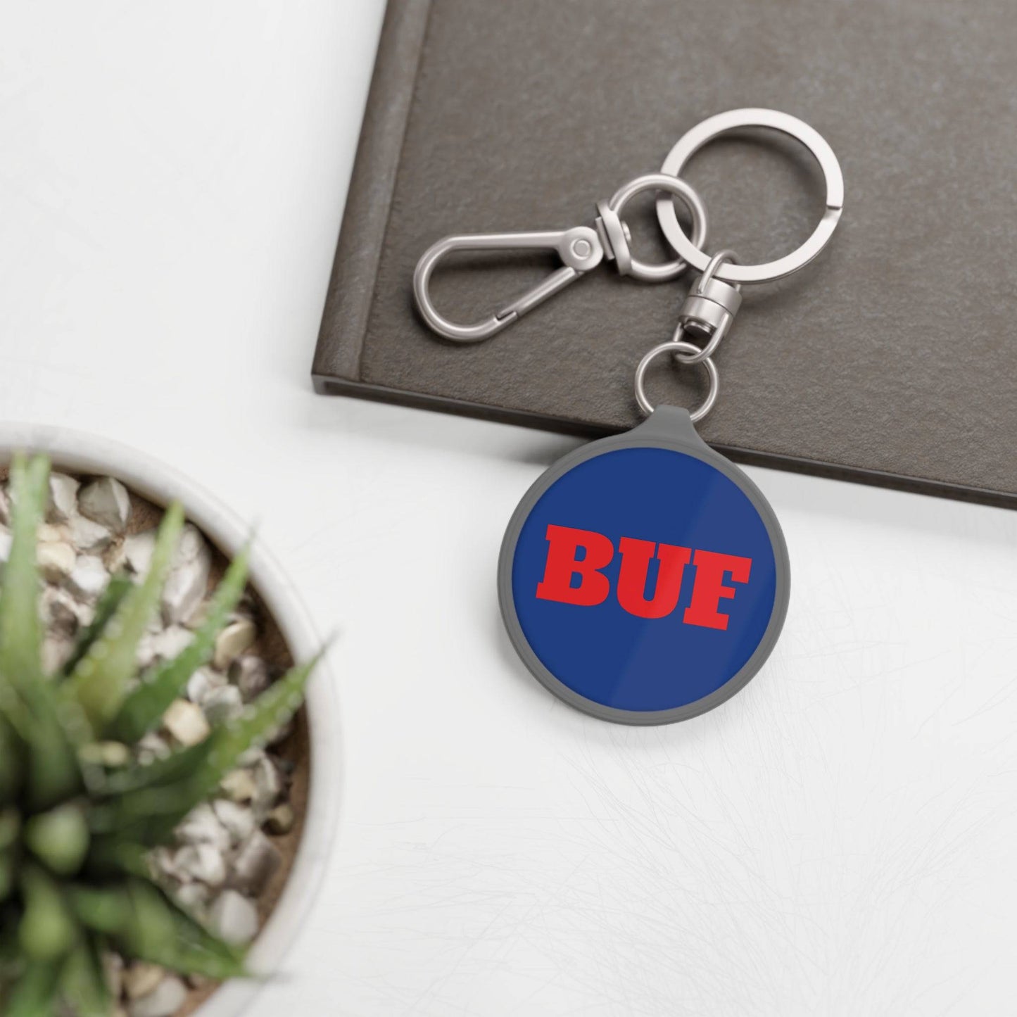 Buffalo BUF Keyring Tag - Bflo Thread Co.
