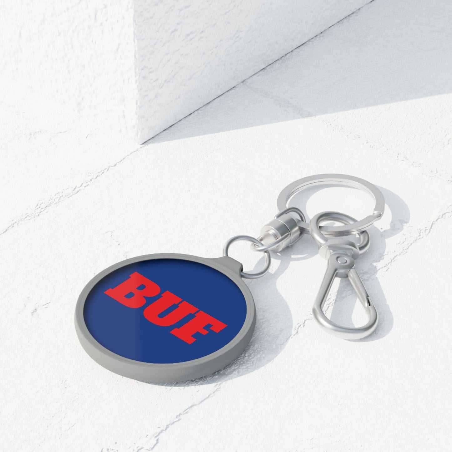 Buffalo BUF Keyring Tag - Bflo Thread Co.